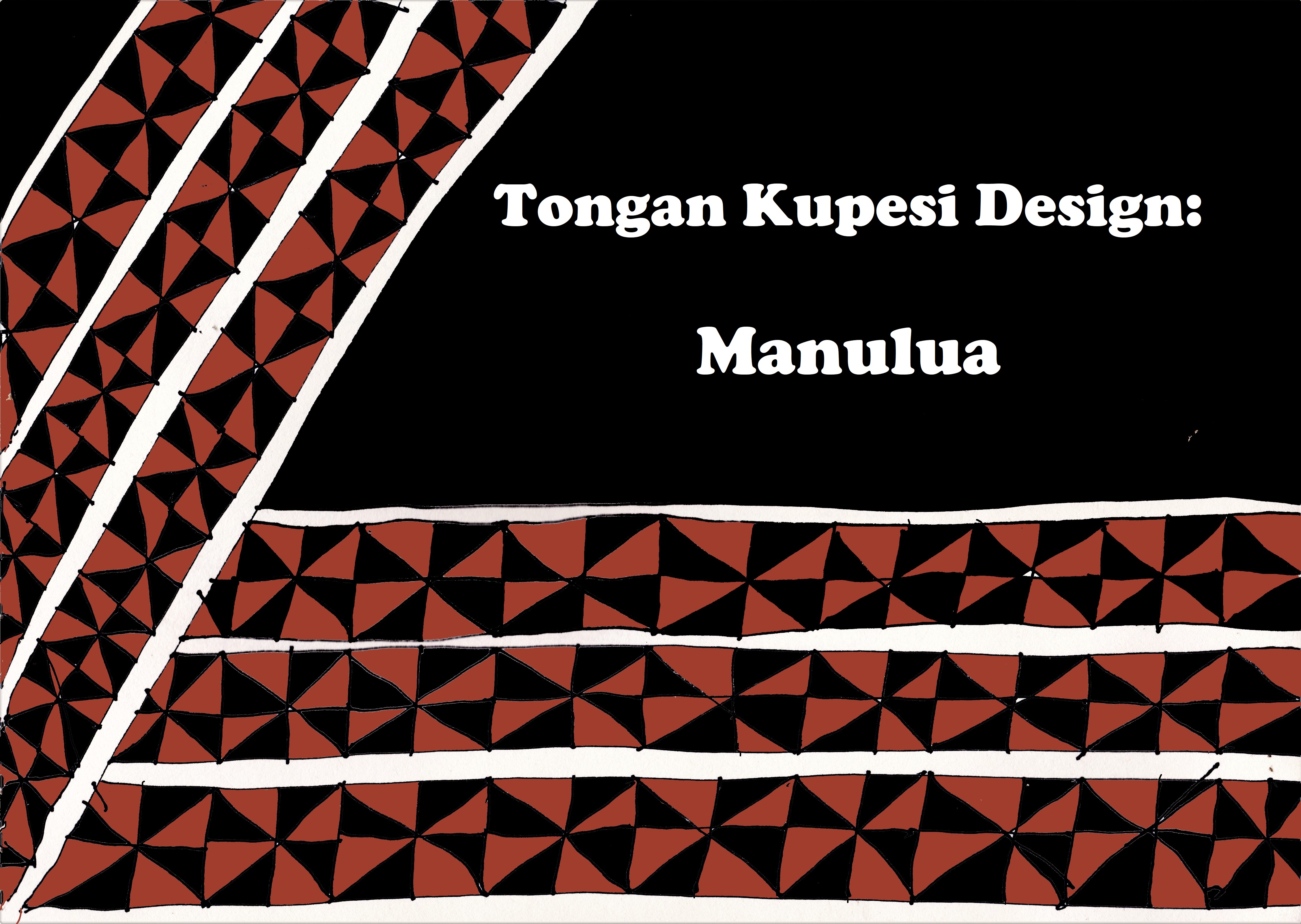 Tongan Kupesi Design: Manulua